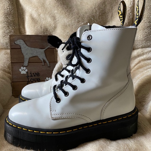 Dr. Martens Shoes - SOLD D 🛑🛑🛑Dr Martens Jadon Leather Boots🤍🤍
